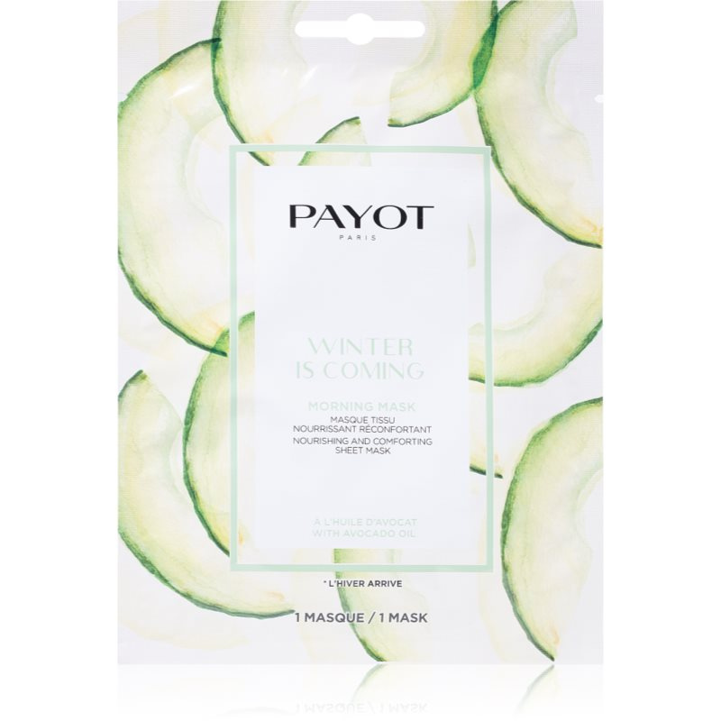 Payot Morning Mask Winter is Coming vyživující plátýnková maska 19 ml