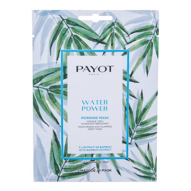 Payot Morning Mask Water Power hydratační plátýnková maska 19 ml