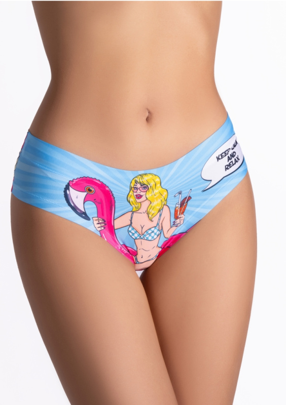 Dámské kalhotky Meméme RELAX GIRL Barva: Vícebarevná, Velikost: XL