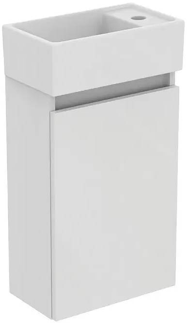 Skříňka s umývátkem Ideal Standard Eurovit+ / šířka 37 cm / otvor pro baterii vpravo / bílá Varianta: ivi1