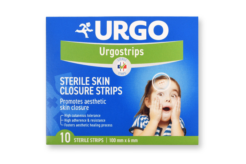 URGO Strips fixační náplasťové stehy 100 x 6 mm 10 ks