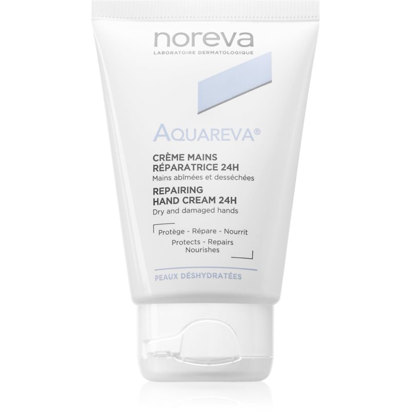 Noreva Aquareva Repairing Hand Cream 24H regenerační krém na ruce s hydratačním účinkem 50 ml