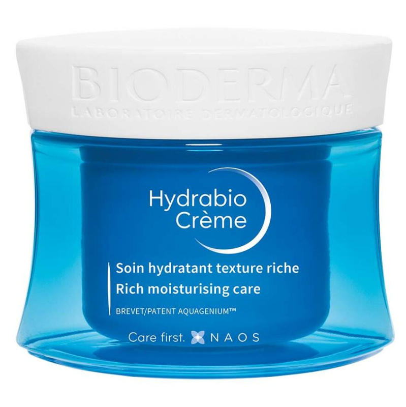 Bioderma Hydrabio Crème výživný hydratační krém pro suchou až velmi suchou citlivou pleť 50 ml