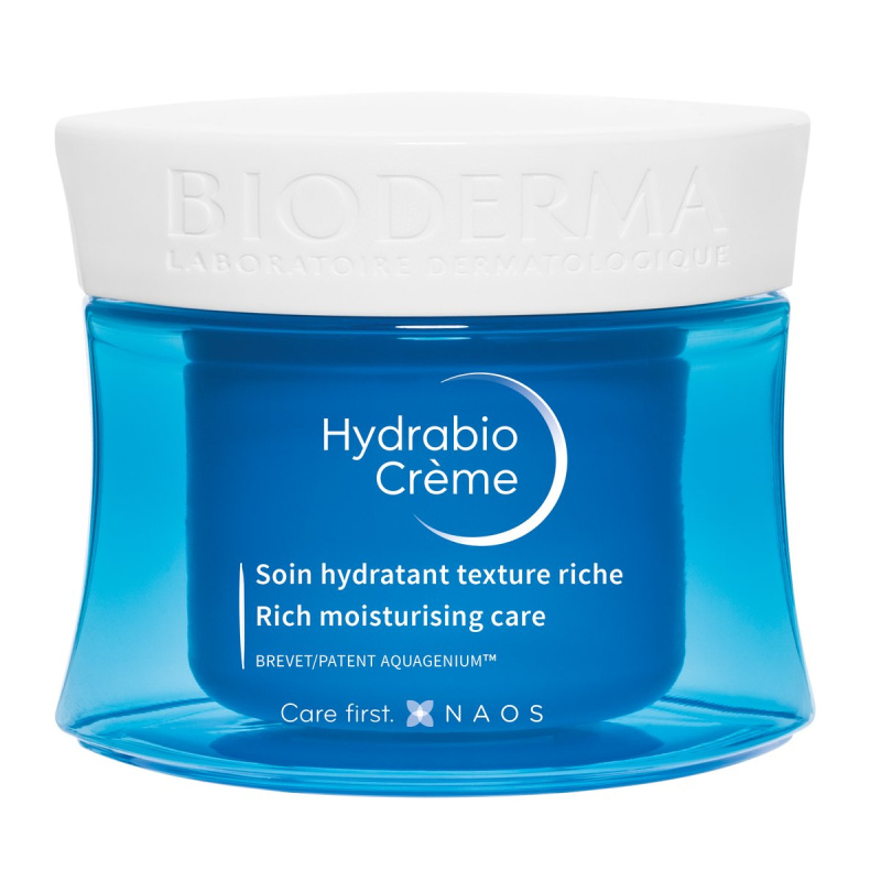 Bioderma Hydrabio Crème výživný hydratační krém pro suchou až velmi suchou citlivou pleť 50 ml