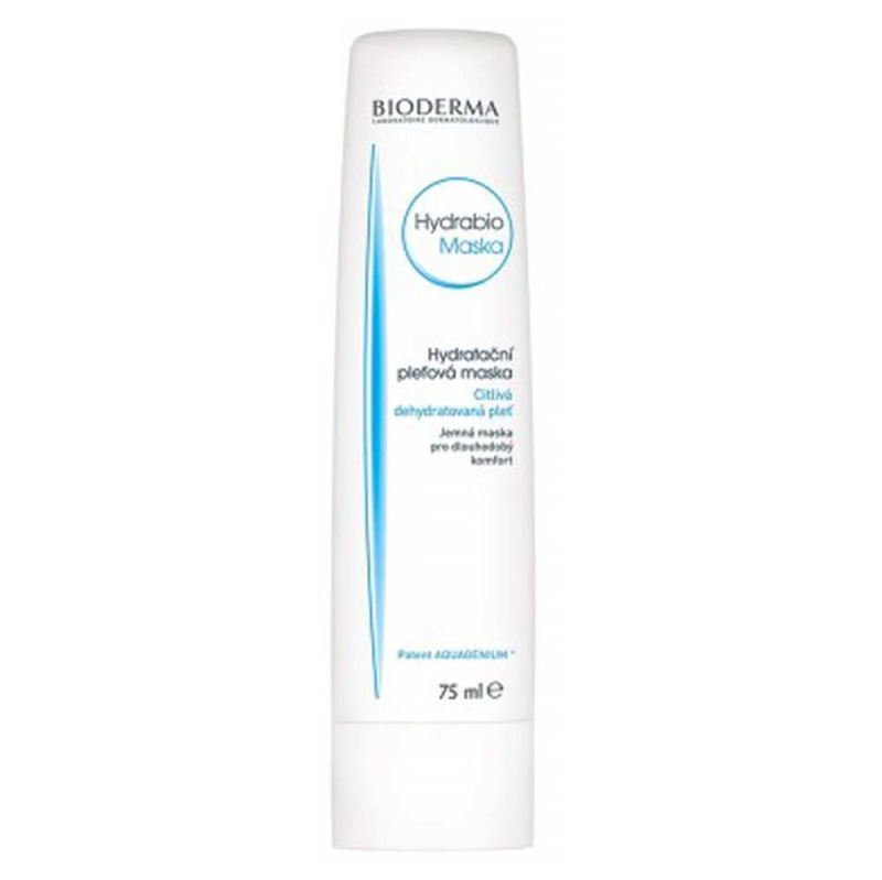 Bioderma Hydrabio Maska hydratační a vyživující maska pro citlivou velmi suchou pleť 75 ml