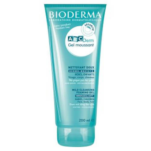 Bioderma ABC Derm Mild Cleansing Foaming Gel sprchový gel pro děti 200 ml