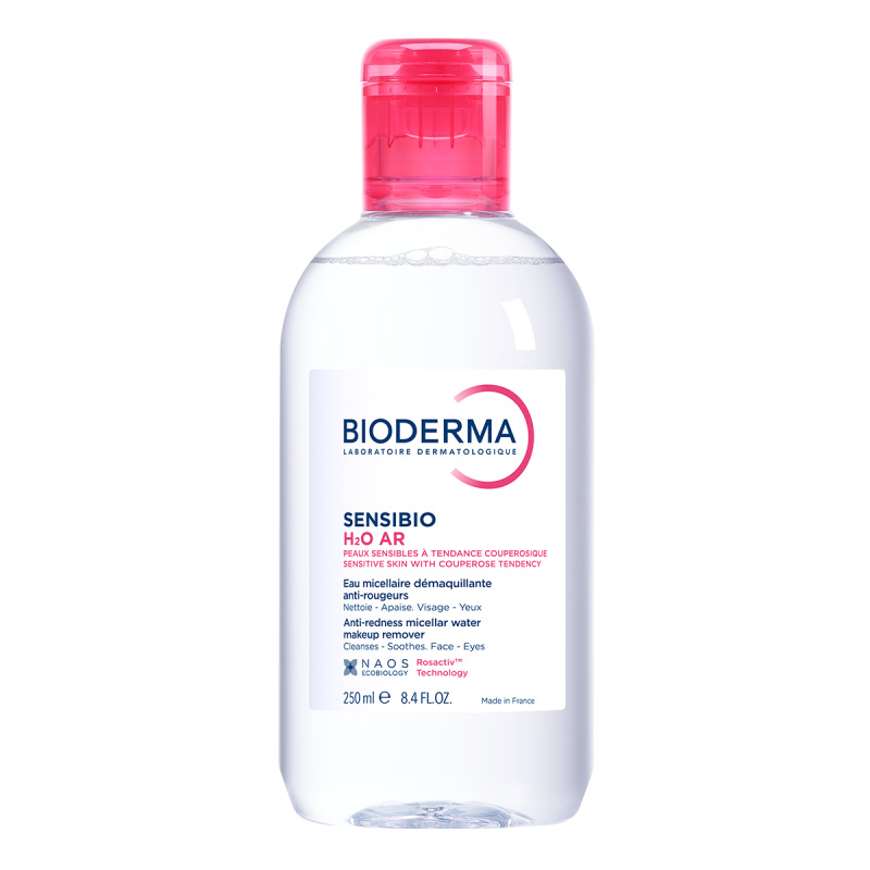 Bioderma Sensibio H2O AR micelární voda pro citlivou pleť se sklonem ke zčervenání 250 ml