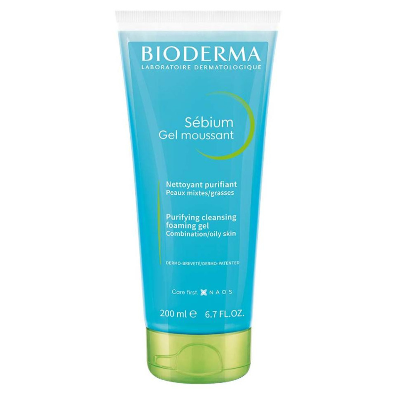 Bioderma Sébium Gel Moussant čisticí gel pro mastnou a smíšenou pleť 200 ml