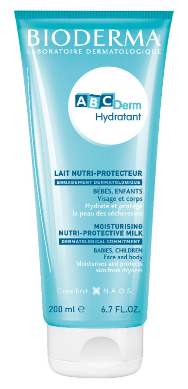 Bioderma ABC Derm Hydratant hydratační mléko na obličej a tělo 200 ml