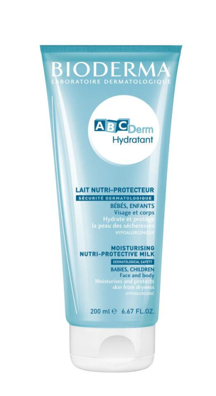 Bioderma ABC Derm Hydratant hydratační mléko na obličej a tělo 200 ml