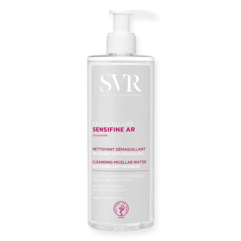 SVR Sensifine AR zklidňující micelární voda pro pleť se sklonem k začervenání 400 ml