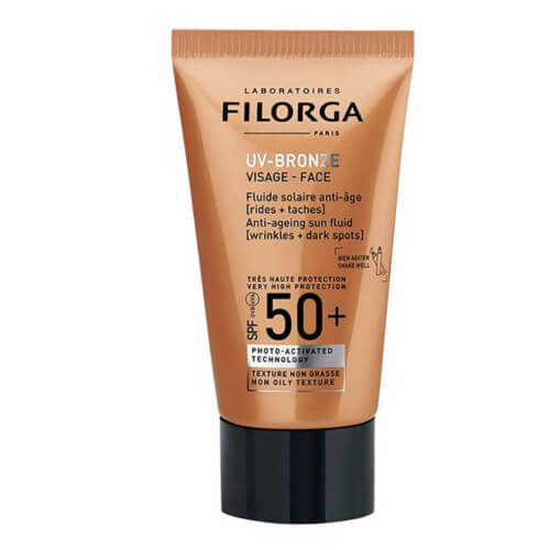 Filorga UV-Bronze Face SPF50+ fluid proti pigmentovým skvrnám 40 ml