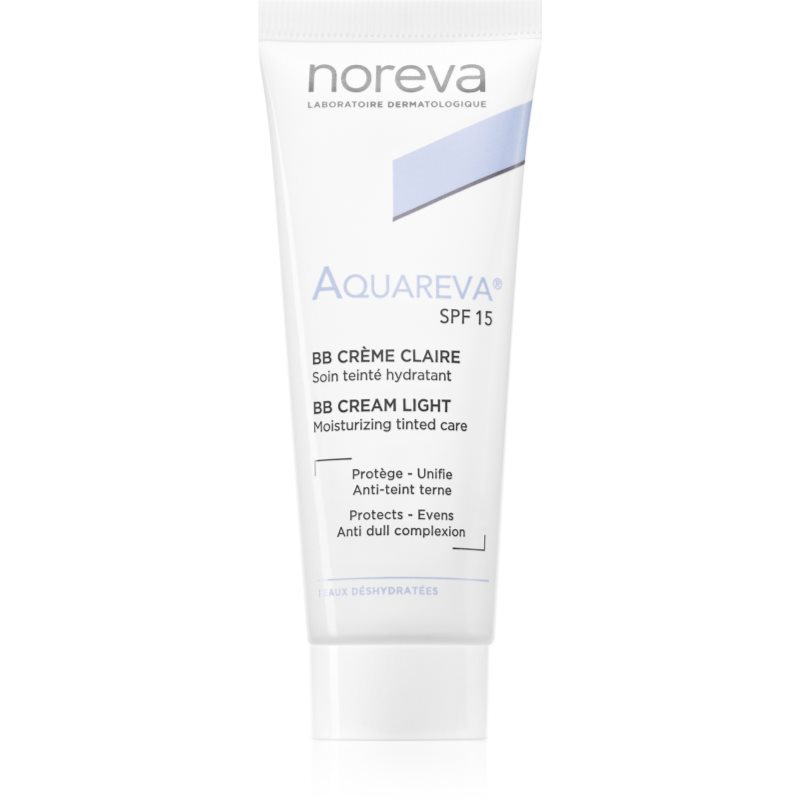 Noreva Aquareva BB Cream hydratační BB krém SPF 15 Light 40 ml