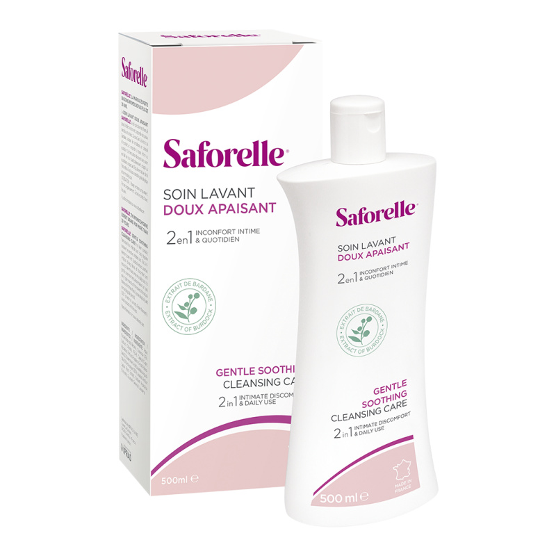 SAFORELLE Gel pro intimní hygienu 500 ml
