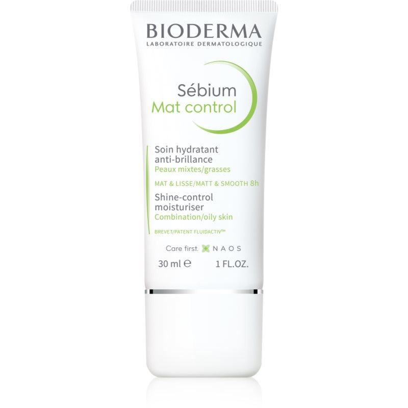 Bioderma Sébium Mat Control lehký hydratační krém proti lesknutí pleti a rozšířeným pórům 30 ml