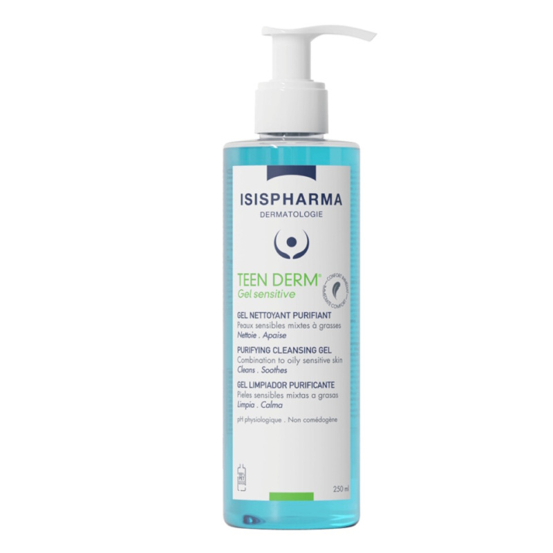 ISIS PHARMA TeenDerm Gel Sensitive 250 ml