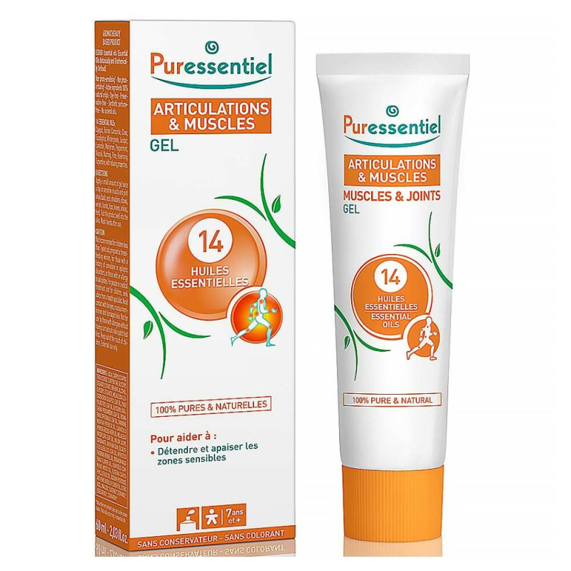 PURESSENTIEL Gel na bolavé svaly a klouby 60ml