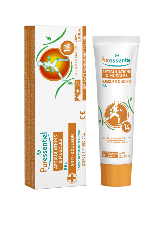 PURESSENTIEL Gel na bolavé svaly a klouby 60ml