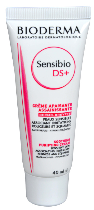Bioderma Sensibio DS+ Krém zklidňující krém pro citlivou pleť 40 ml