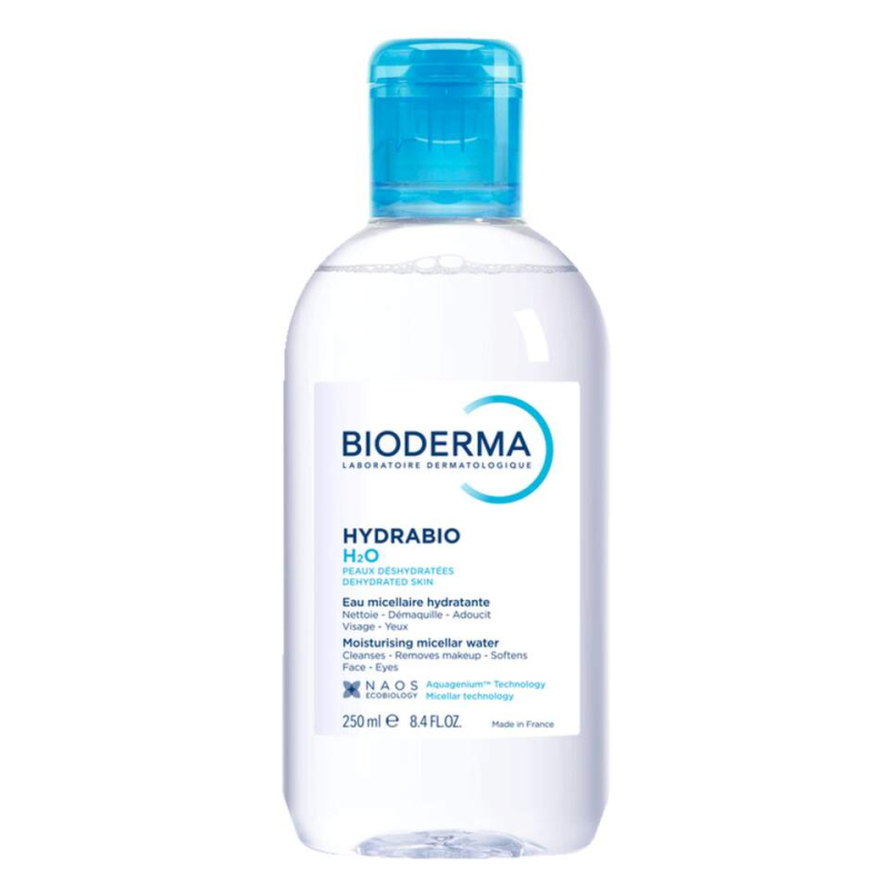 Bioderma Hydrabio H2O micelární čisticí voda pro dehydratovanou pleť 250 ml