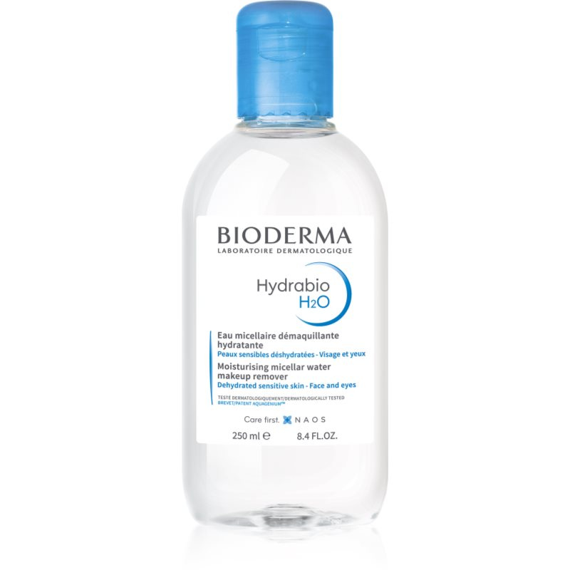 Bioderma Hydrabio H2O micelární čisticí voda pro dehydratovanou pleť 250 ml
