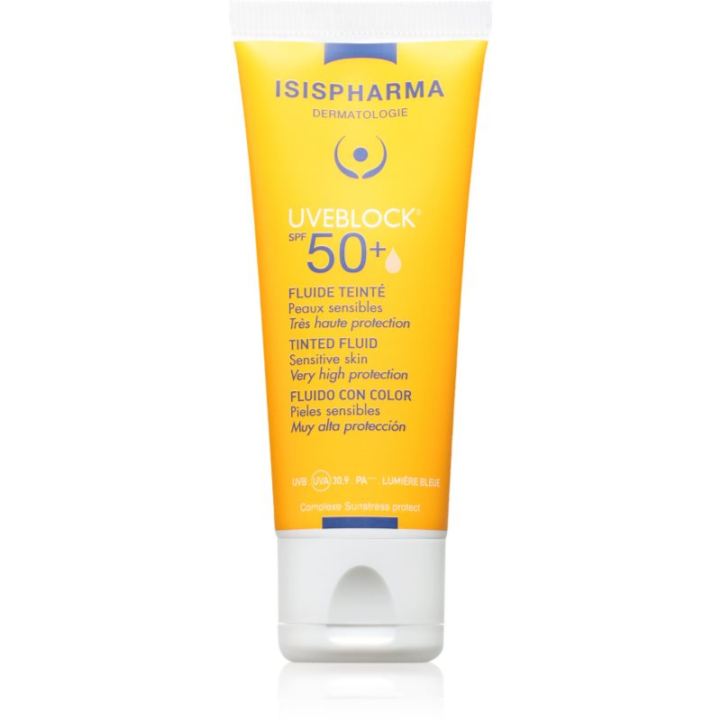 ISISPHARMA Uveblock SPF 50+ Fluid tónující fluid SPF 50+ 40 ml