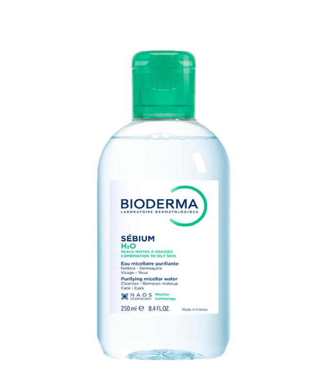 Bioderma Sébium H2O micelární voda pro mastnou a smíšenou pleť 250 ml