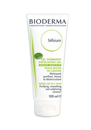 Bioderma Sébium Peelingový Gel čisticí peeling pro mastnou a smíšenou pleť 100 ml