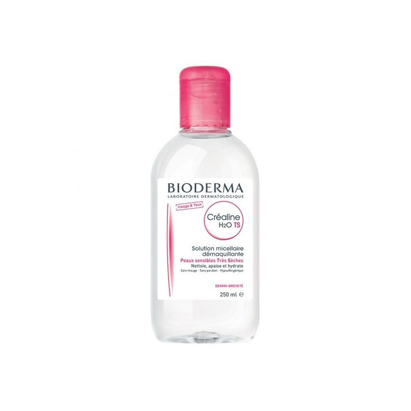 Bioderma Micelární voda pro citlivou a suchou pleť Créaline H2O TS Cleansing Micellar Water 250 ml