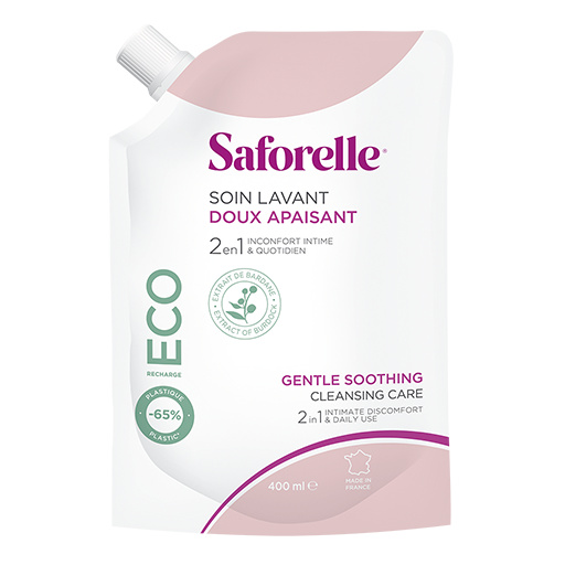 SAFORELLE jemný mycí gel 400ml ECO pack
