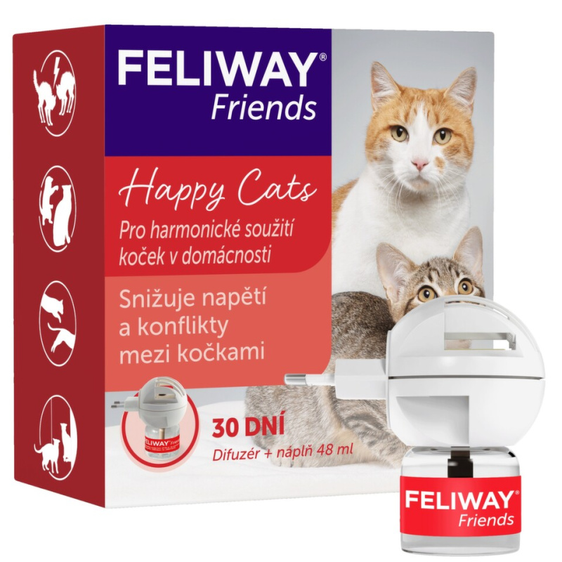 Feliway Friends difuzér + lahvička s náplní 1 ks
