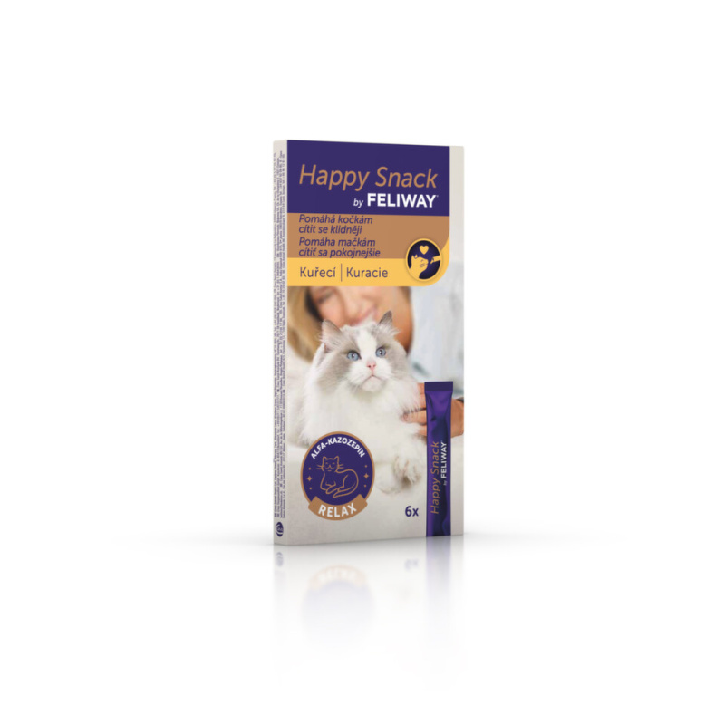FELIWAY Happy snack s kuřecím 6 kusů