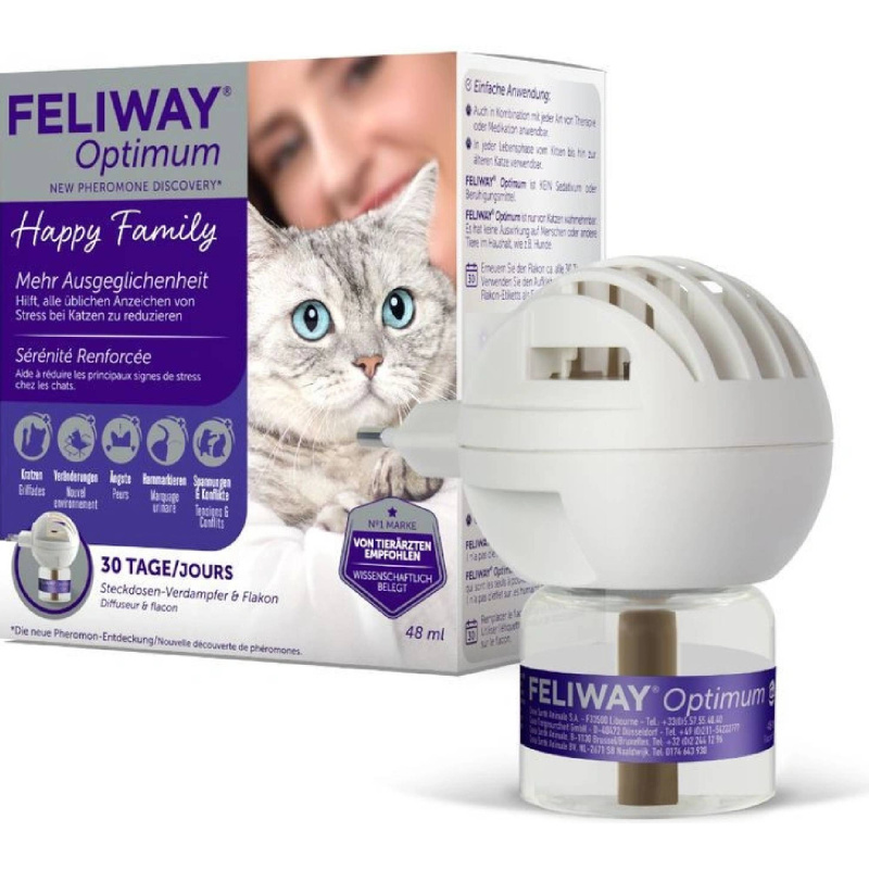 Feliway Optimum difuzér + lahvička s náplní 48ml 1 set