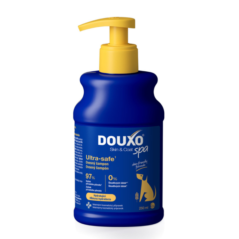 DOUXO Skin & Coat spa ovesný šampon pro psy 250 ml