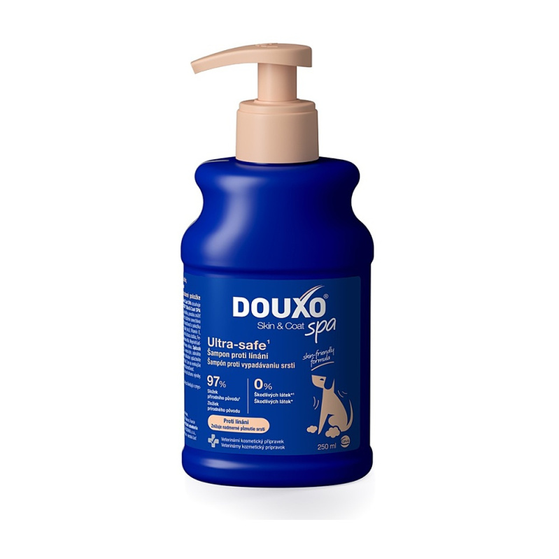 DOUXO Skin & Coat spa šampon proti línání pro psy 250 ml
