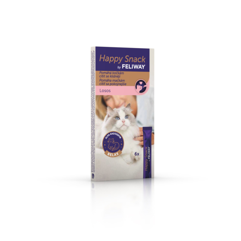 FELIWAY Happy snack s lososem 6 kusů