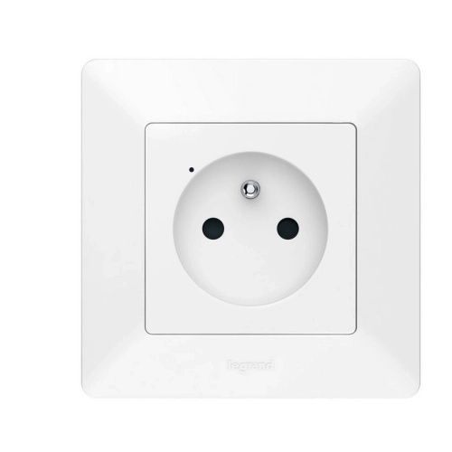 Zásuvka jednonásobná NETATMO Valena Life bílá