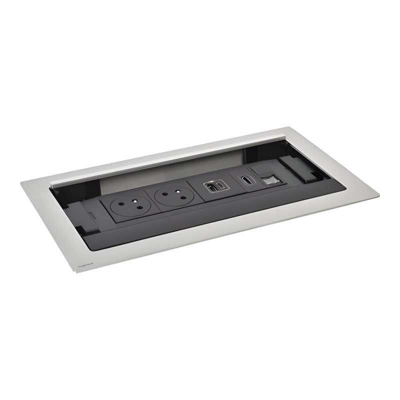 LEG 654851 FLIPUP 2X2P+T USBAC RJ HDMI K