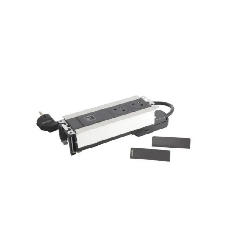 LEG 654792 MULTIL 2X2P+T USB 30W PWDE KOV