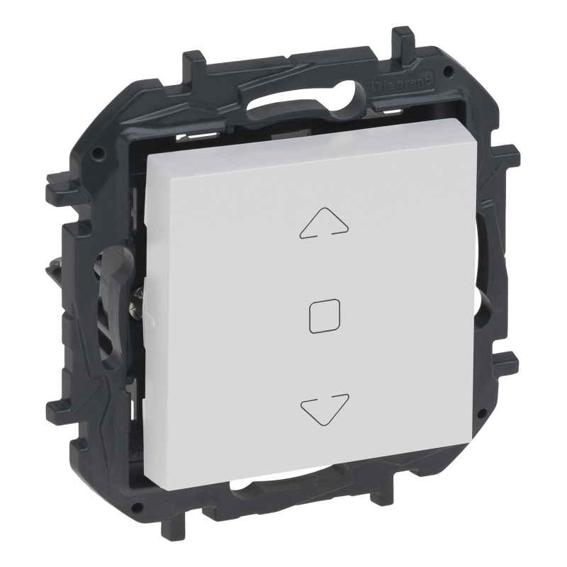 Ovládač tlačítkový žaluziový Legrand Niloé Step bílá