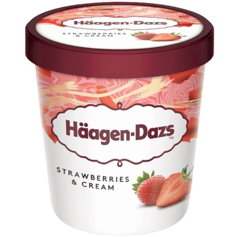 Häagen-Dazs Strawberries & Cream