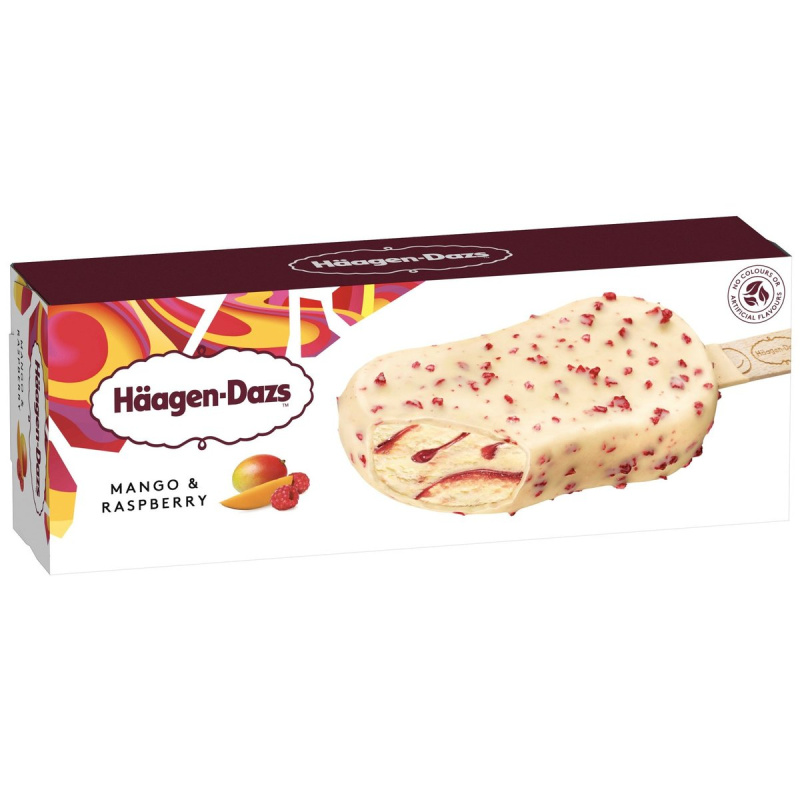 Häagen-Dazs Zmrzlina mango & malina