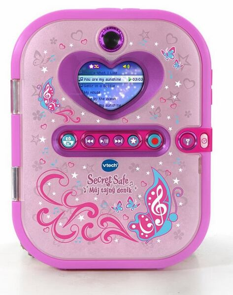 Vtech Kidi Secret Safe - Můj tajný deník CZ