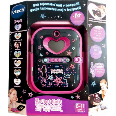 Vtech Kidi Secret Safe - Můj tajný deník – Černý