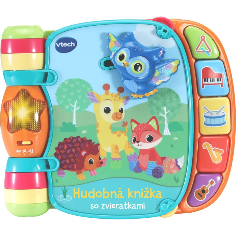 Vtech Hudobná knižka so zvieratkami SK
