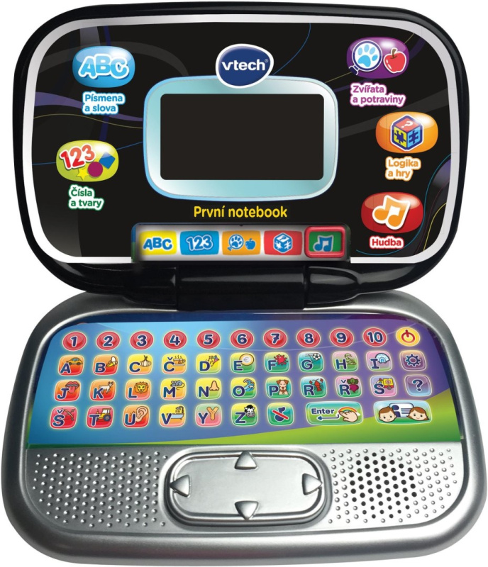 Vtech První notebook – Černý