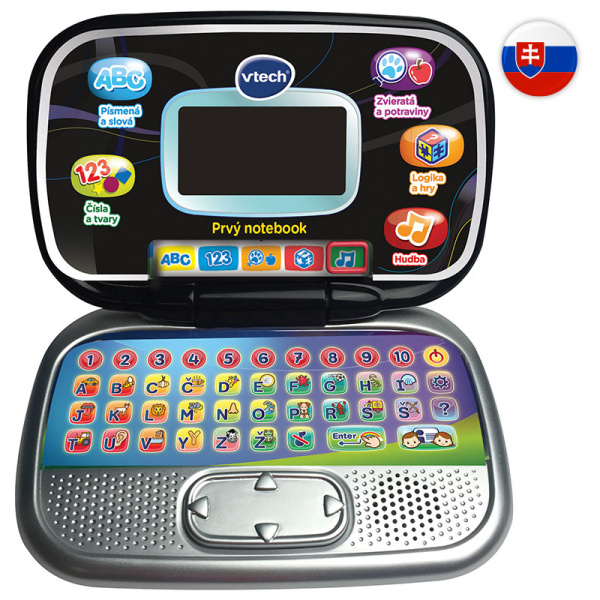 Vtech Prvý notebook - čierny SK