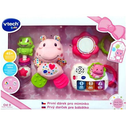 Vtech Prvý darček pre bábëtko SK, ružový