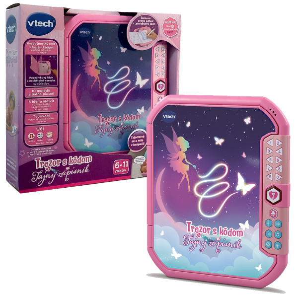 Vtech Tajný zápisník - Trezor s kódom SK