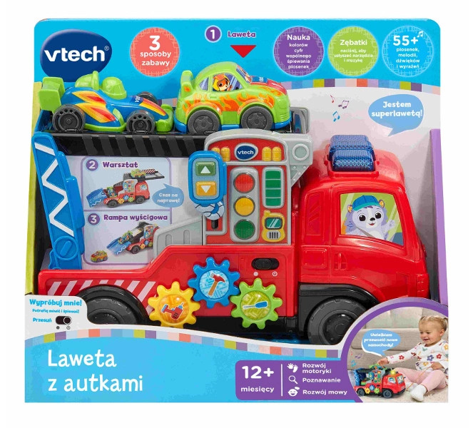 Interaktivní odtahový vůz s autíčky
